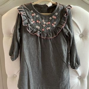 Embroidered Floral Dress